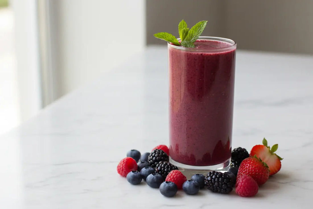 Batido de yogur con sabor frutos del bosque (proteico y cremoso) Suplementos Raven