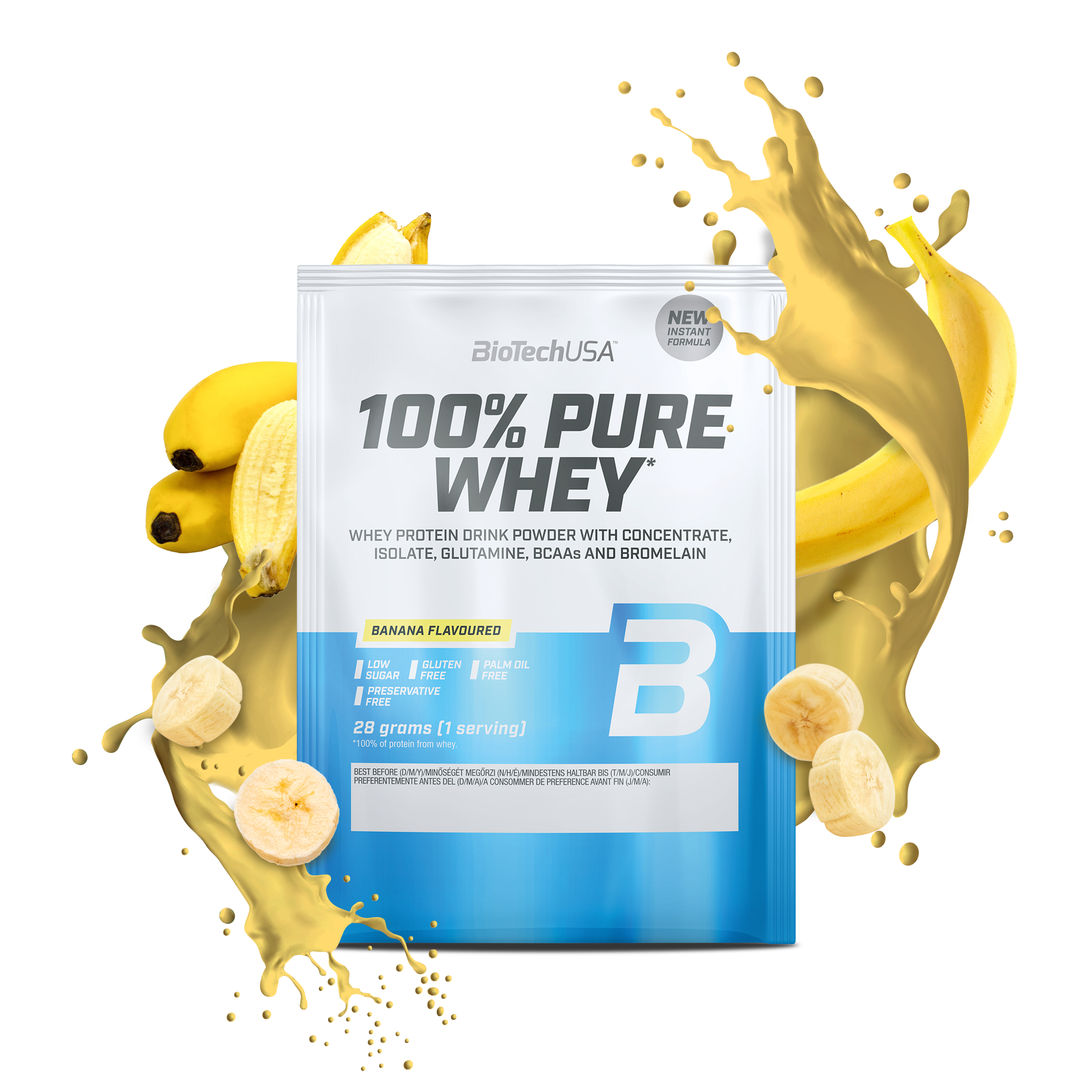 100% Pure Whey 454g BioTechUSA