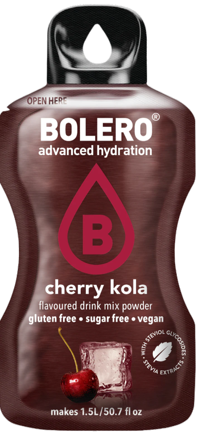 Cherry Cola - Caja 12x9g Bolero