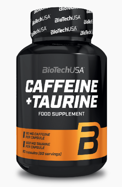 Cafeina + Taurina - 60 Cap. BioTechUSA