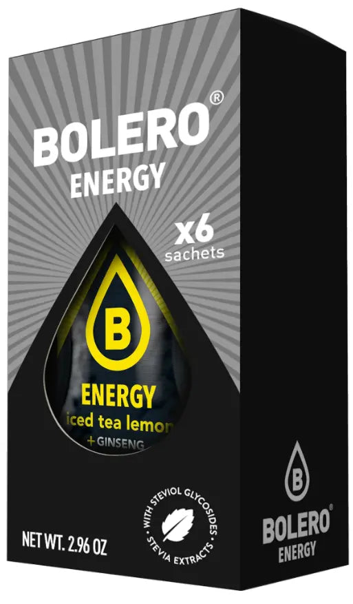 Energy Iced Tea Lemon - Caja 6x14gr Bolero