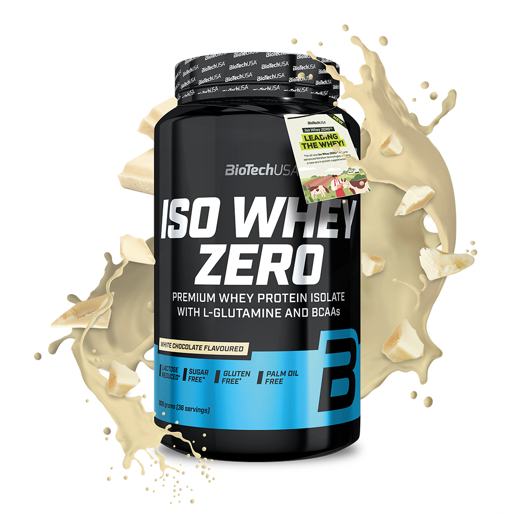 Iso Whey Zero 908g – Proteína Whey Isolate Baja en Azúcar BioTechUSA