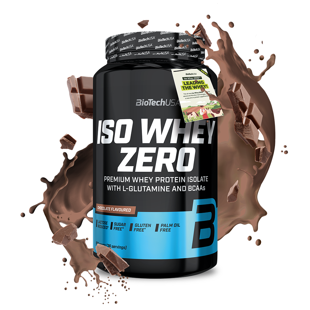 Iso Whey Zero 908g – Proteína Whey Isolate Baja en Azúcar BioTechUSA