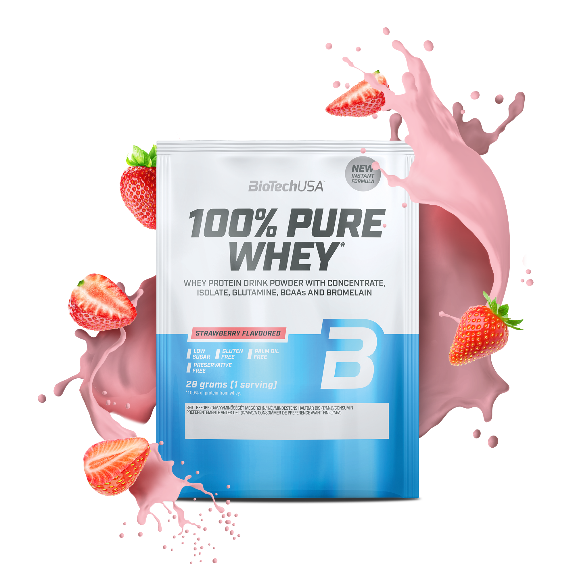 100% Pure Whey 454g BioTechUSA
