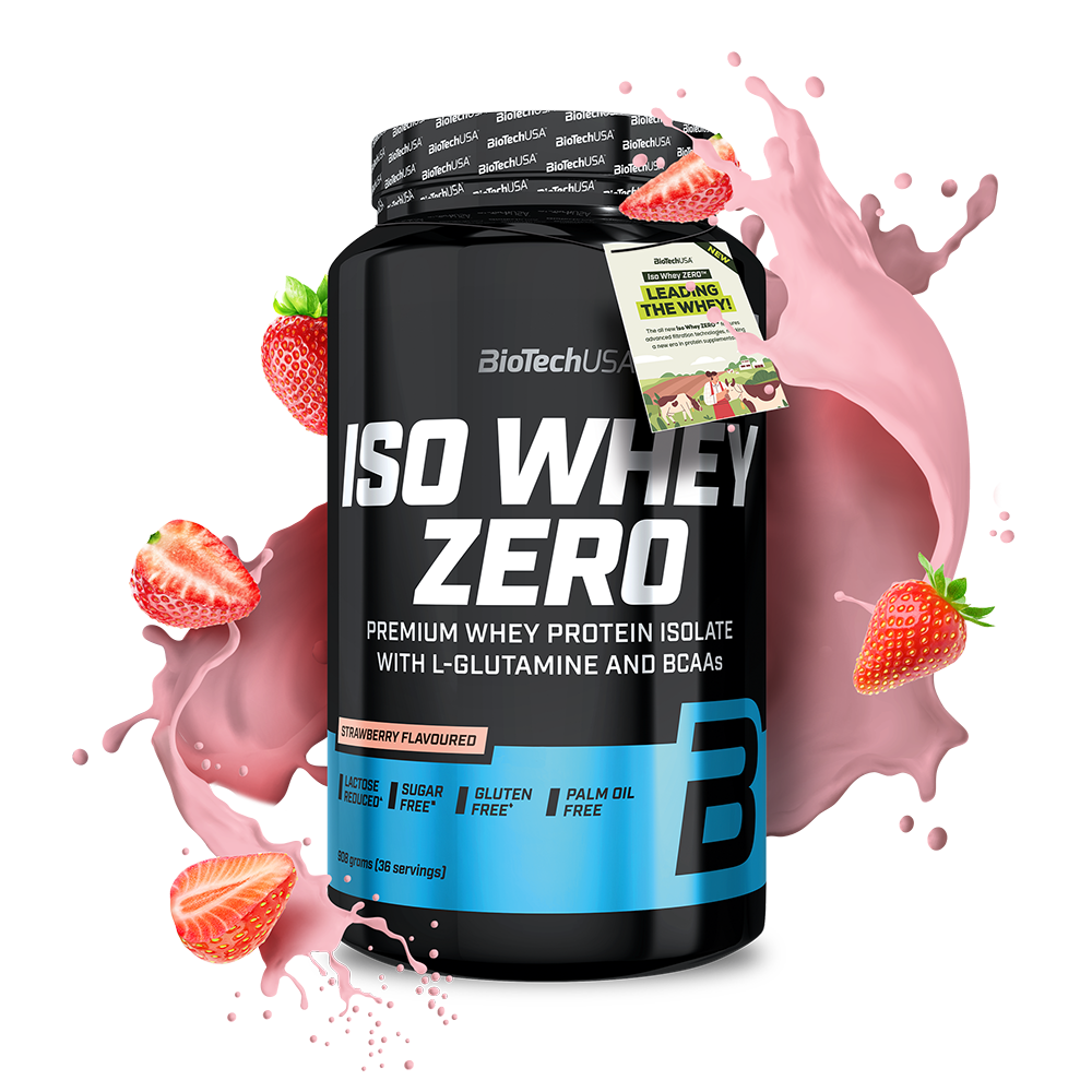 Iso Whey Zero 908g – Proteína Whey Isolate Baja en Azúcar BioTechUSA