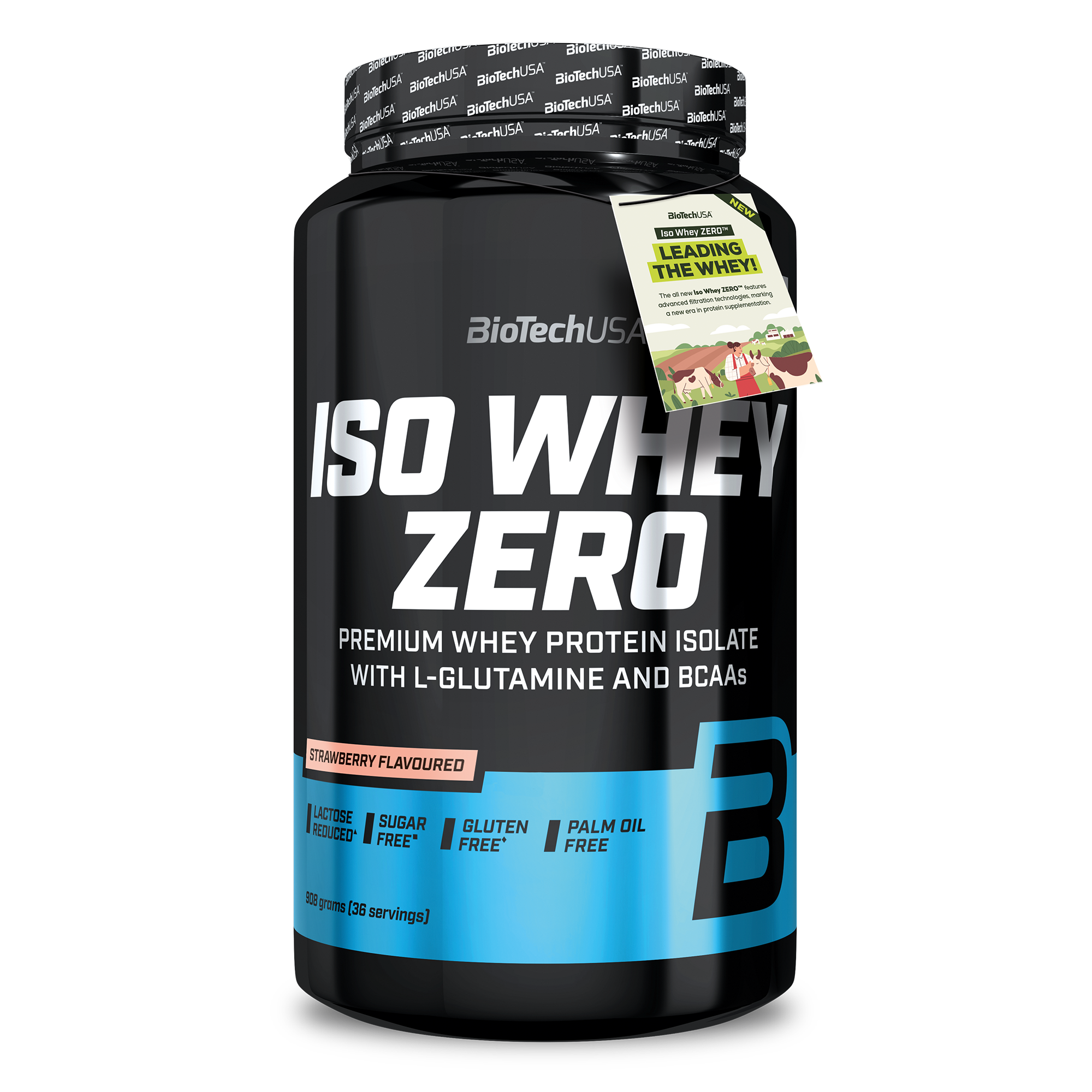 Proteína Iso Whey Zero 908g sabor a  BioTechUSA