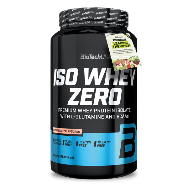 Proteína Iso Whey Zero 908g sabor a  BioTechUSA