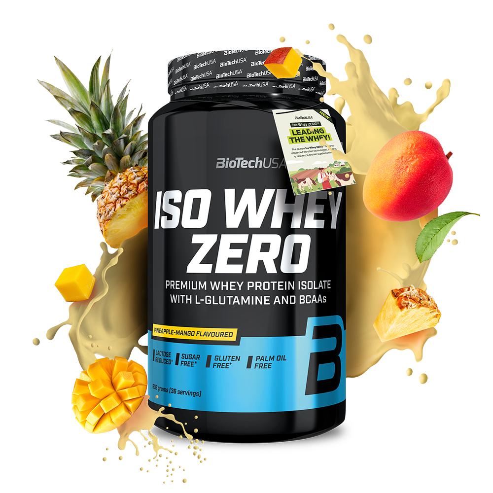 Iso Whey Zero 908g – Proteína Whey Isolate Baja en Azúcar BioTechUSA
