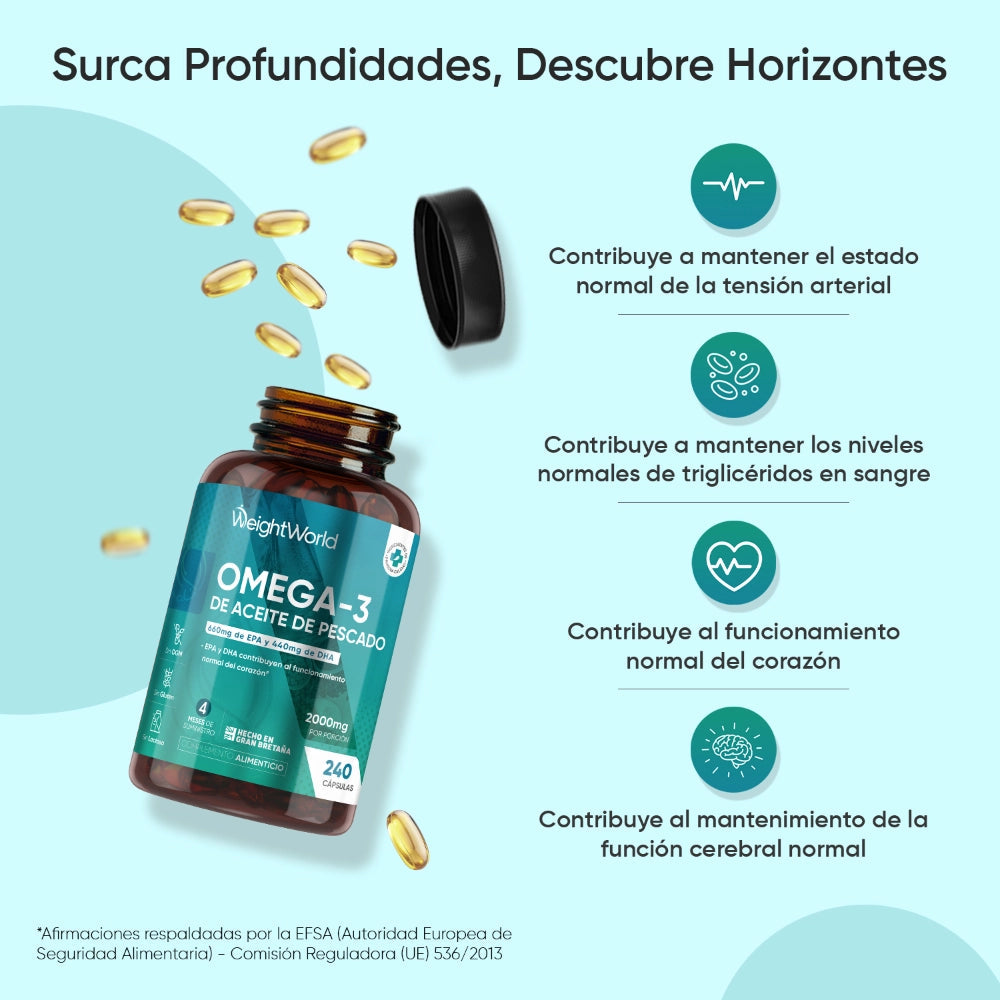 Omega 3 - 2000mg WeightWorld