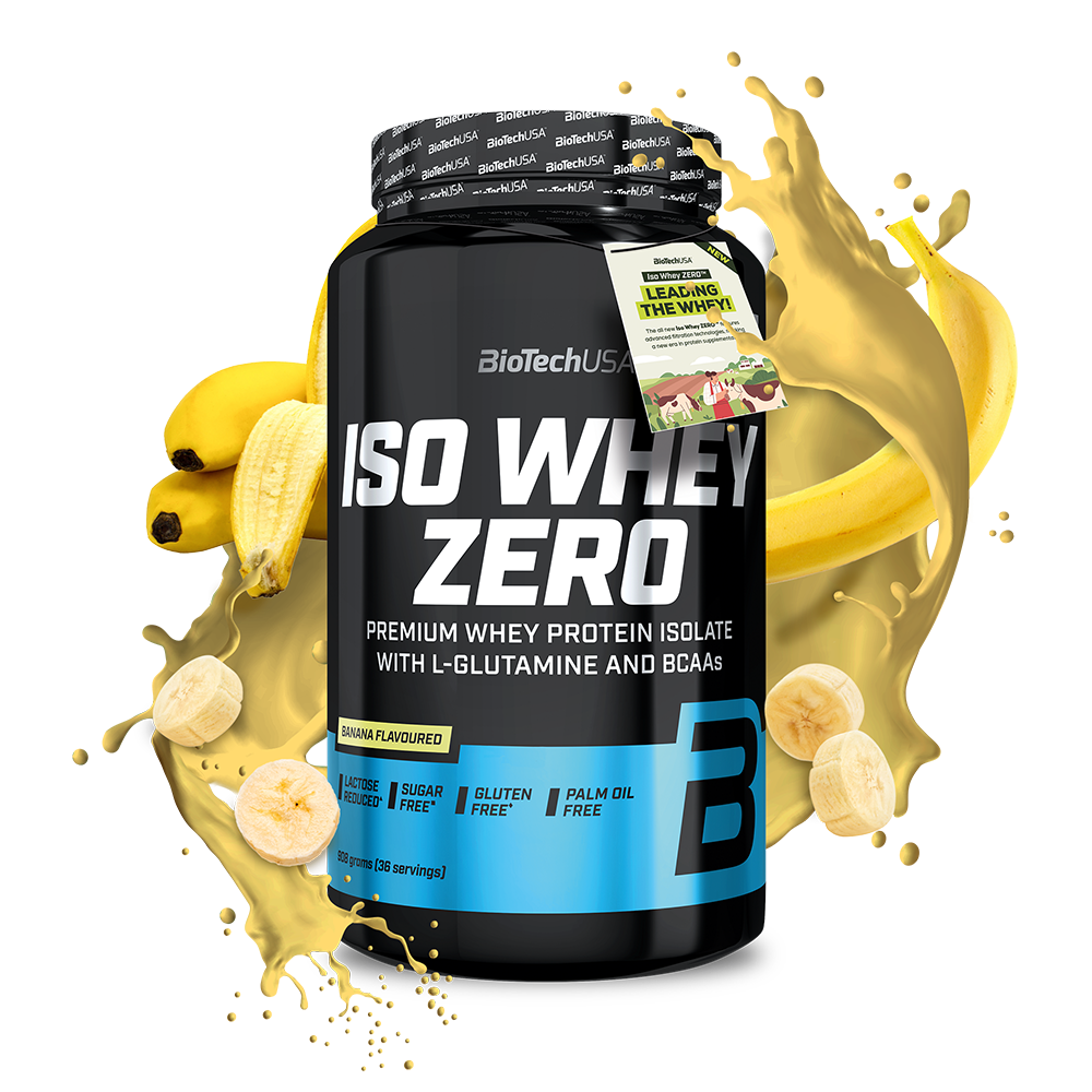 Iso Whey Zero 908g – Proteína Whey Isolate Baja en Azúcar BioTechUSA