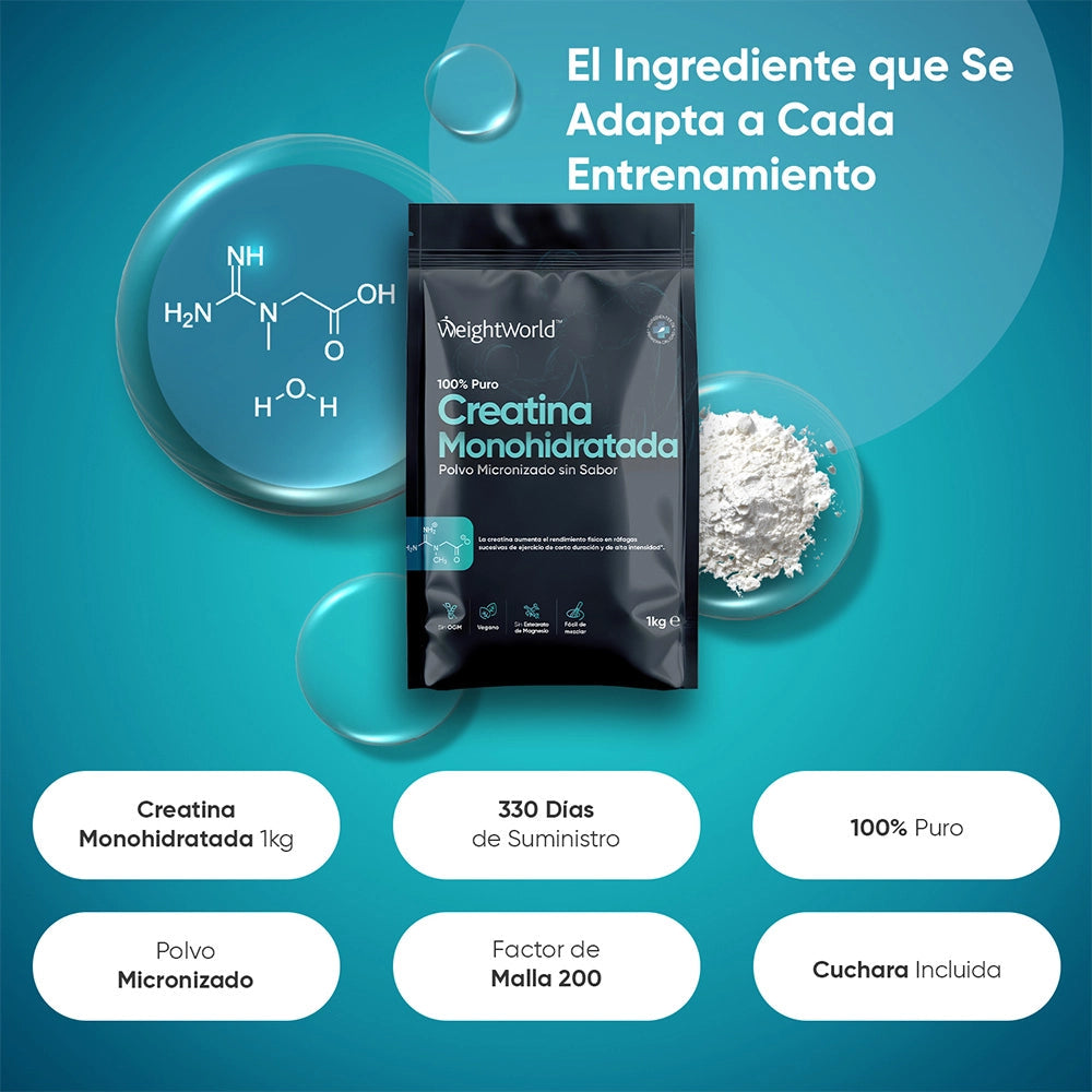 Creatina Monohidratada - 1kg WeightWorld