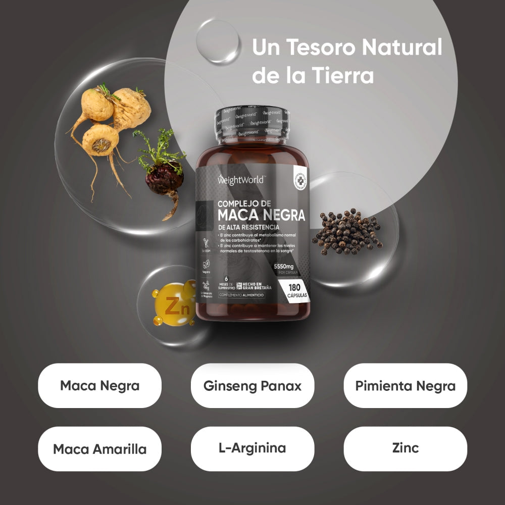 Black Maca Complex WeightWorld