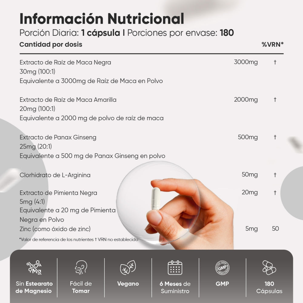 Black Maca Complex WeightWorld