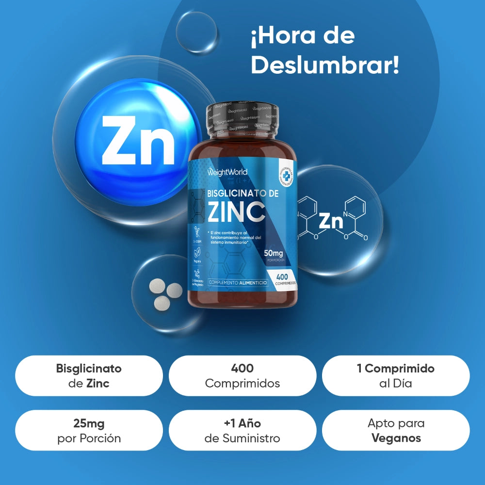 Bisglicinato de Zinc WeightWorld